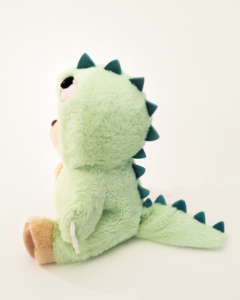 Green Fluffy Dino Bear Gift Set – The Perfect Cuddle Companion for All Ages!