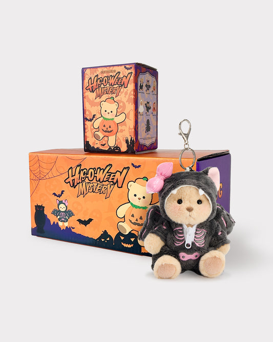 Hug-O’-Ween Mini Bear Blind Box - Halloween Plush Keychain & Bag Charm