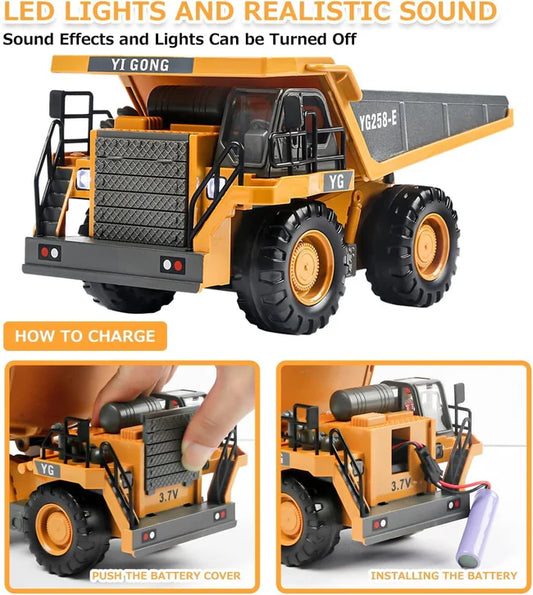RC Dump Truck – Remote-Control Construction Fun for Kids