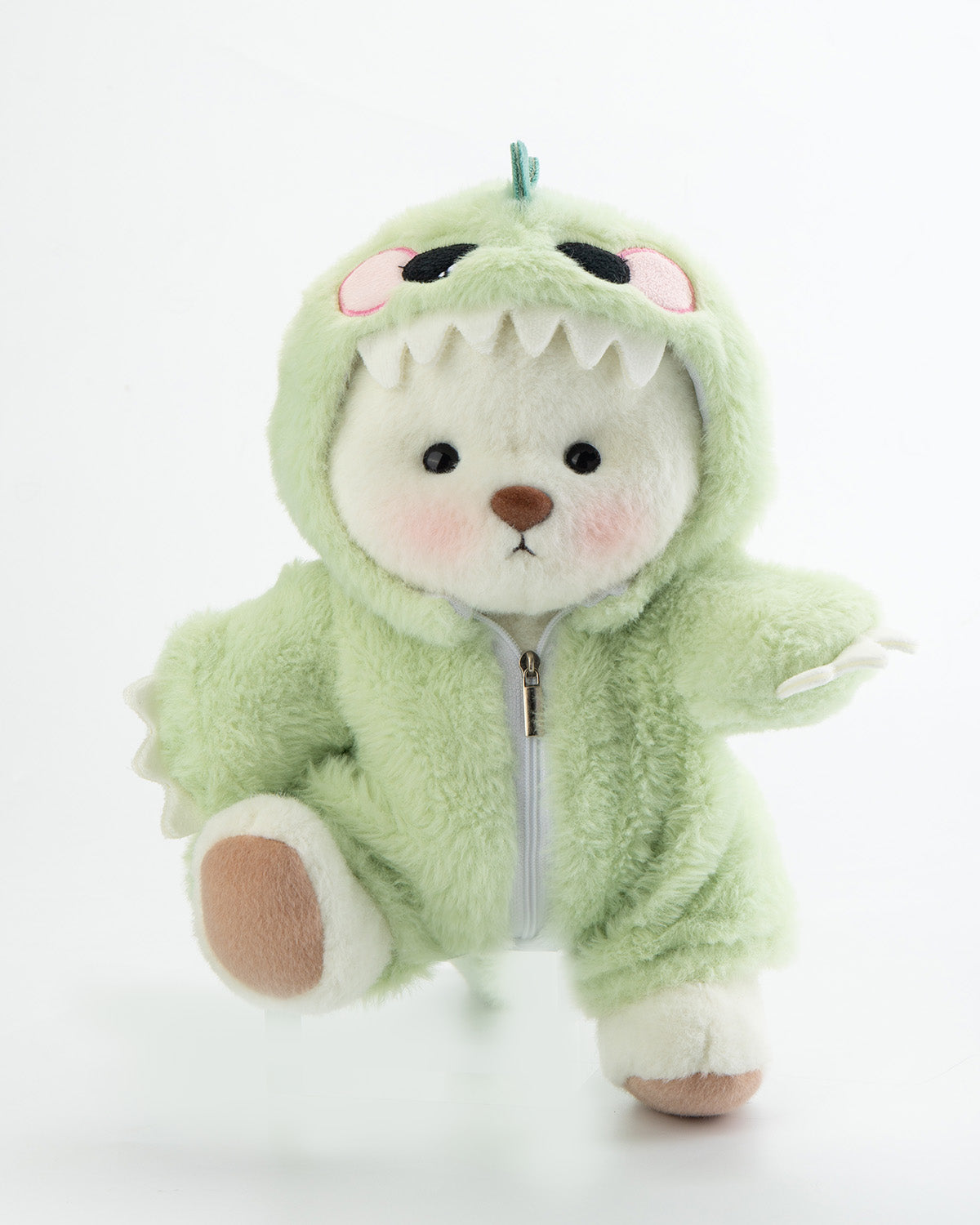 Green Fluffy Dino Bear Gift Set – The Perfect Cuddle Companion for All Ages!